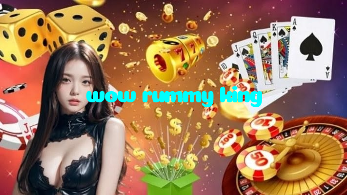 wow rummy king casino presented on mobile device in Pakistan with slots and live games